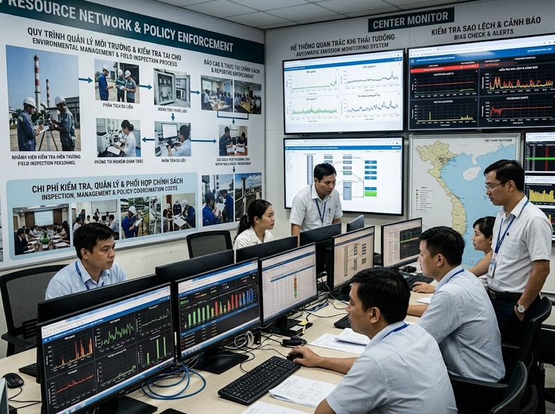 Chi phí thực thi công cụ kinh tế môi trường có thể làm giảm lợi ích ròng ra sao?