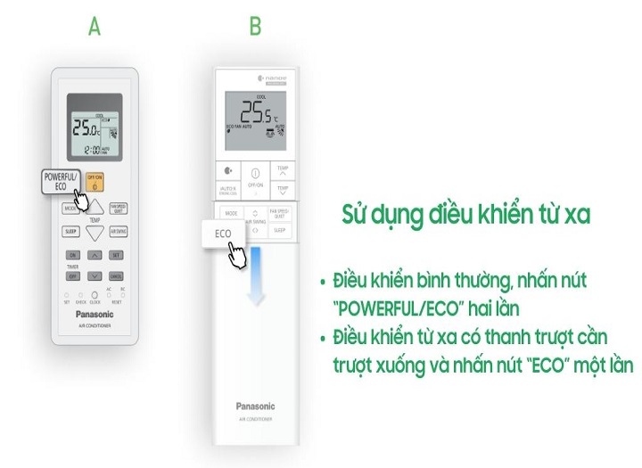 Chế độ Eco điều hòa Panasonic có tốt không?
