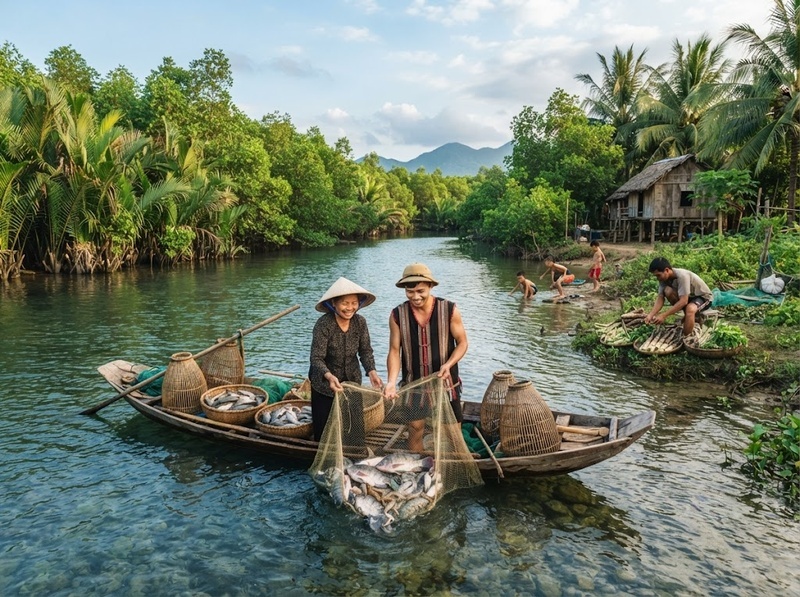 Giá trị sử dụng trực tiếp của môi trường qua khai thác và hưởng thụ tài nguyên