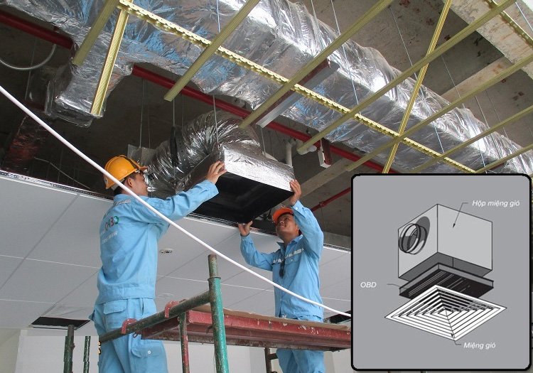 Lưu ý khi lắp đặt OBD cho miệng gió để đạt hiệu quả môi trường tối ưu