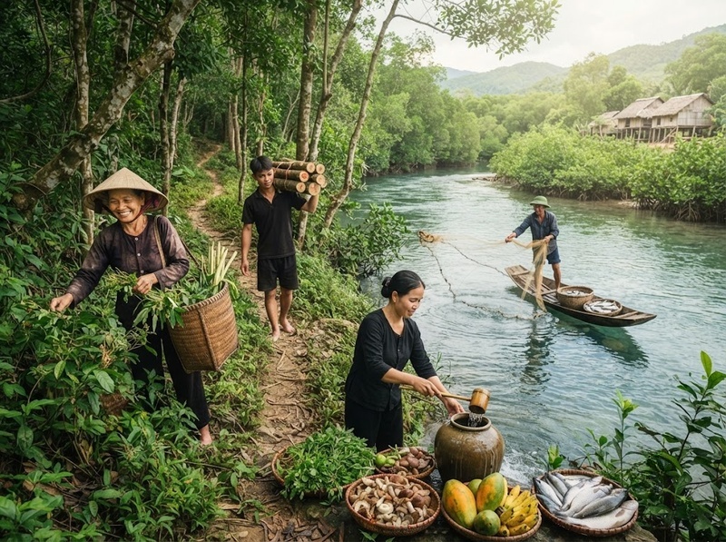 Lợi ích trực tiếp và gián tiếp của môi trường khác nhau từ nguồn nào?
