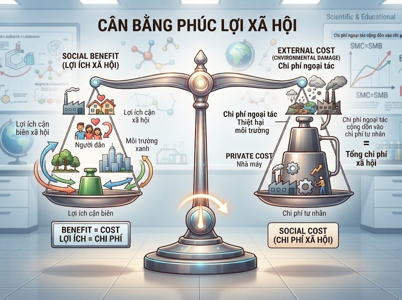 Phân bổ tài nguyên khi có ngoại tác sai lệch khỏi mức hiệu quả như thế nào?