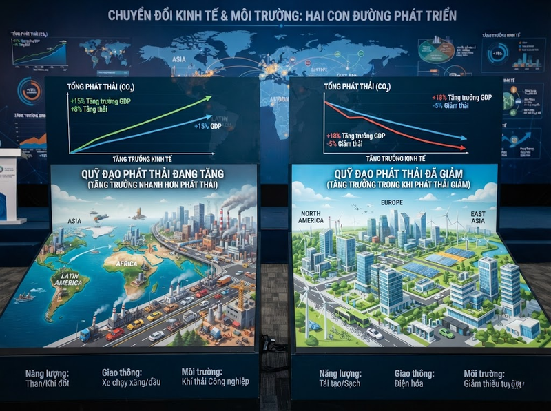 Phát triển kinh tế và bảo vệ môi trường có thể đồng thời đạt được không?
