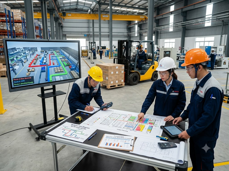 Nhà máy xanh nên lựa chọn thiết bị vận chuyển theo tiêu chí nào?