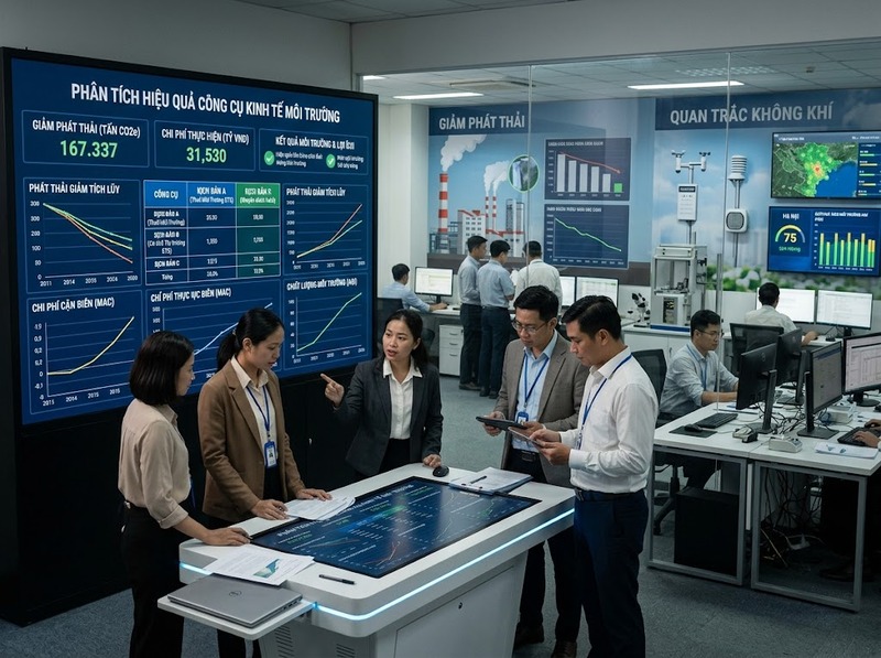 Tiêu chí đánh giá công cụ kinh tế môi trường từ hiệu quả đến công bằng
