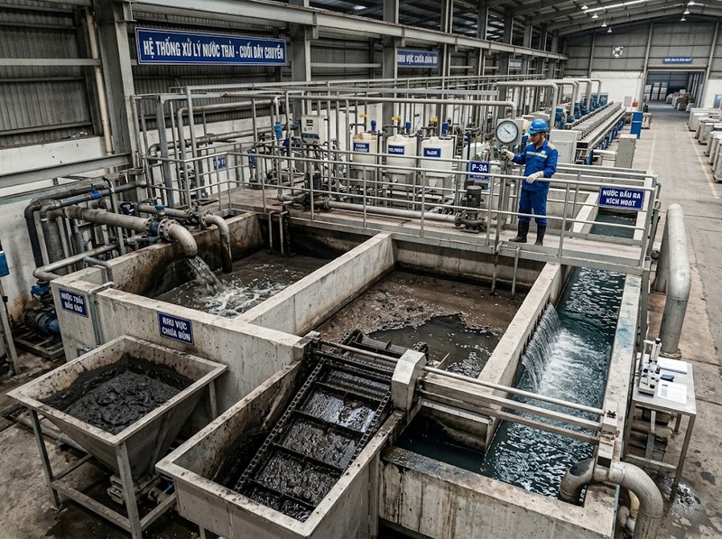 Xử lý chất thải và kiểm soát ô nhiễm khác nhau ở thời điểm can thiệp thế nào?