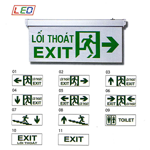 Bí quyết lựa chọn đúng đèn exit KT - 700 Kentom - Sức khỏe & Môi trường
