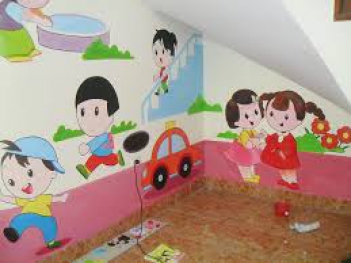 vẽ tranh tường mầm non giá rẻ nhất - Sức khỏe & Môi trường