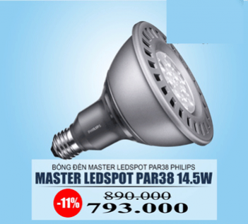 Đèn led Philips Master Ledspot 3.5 35W GU10 thân thiện với môi trường - Sức khỏe & Môi trường