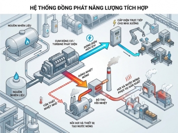 Công nghệ đồng phát nâng cao hiệu quả sử dụng năng lượng thế nào?