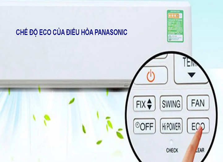 Chế độ Eco điều hòa Panasonic có tốt không? - Sức khỏe & Môi trường