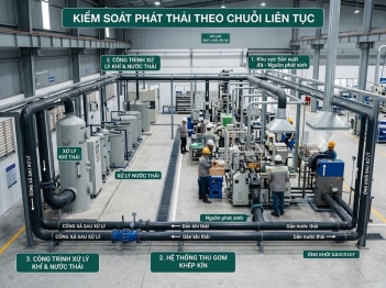 Kiểm soát phát thải được thực hiện ở những giai đoạn nào?