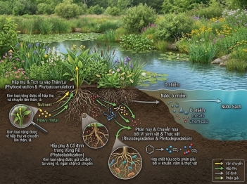 Phytoremediation dùng thực vật xử lý môi trường ô nhiễm thế nào?