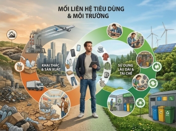 Tác động môi trường của tiêu dùng được hình thành như thế nào?